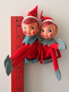 Vintage 1950s Pixie Elves Knee Huggers set of 2